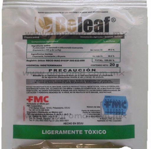 [FMA03] BELEAF Flonicamid 50% 20 g USO AGRICOLA