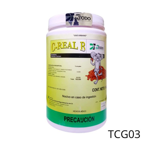 [TCG03] C-REAL B GRANULADO Bromadiolona 1 kg