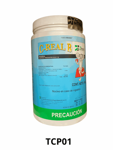 [TCP01] C-REAL B PARAFINADO MINI BLOCK 5 g Bromadiolona 1 kg