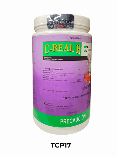 [TCP17] C-REAL B PELLETS Bromadiolona 1 kg