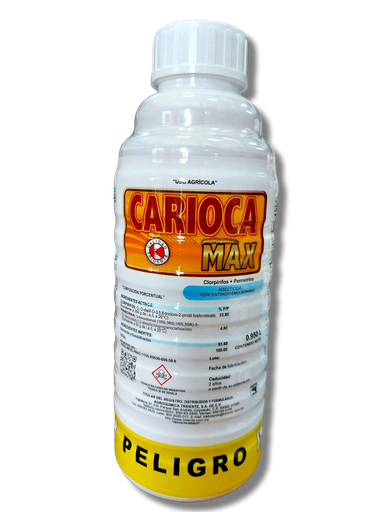 [TDA71] CARIOCA MAX Clorpirifos etil 33.80% + Permetrina 4.80% 950 ml USO AGRICOLA