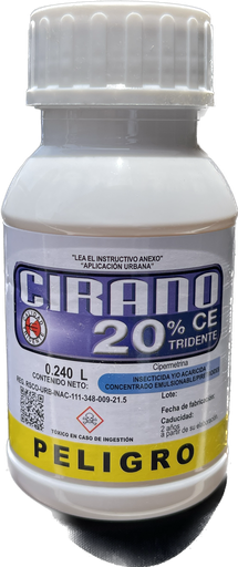 [TDU08] CIRANO 20 CE Cipermetrina 21.50% 240 ml