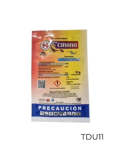 [TDU11] CIRANO 40 PH Cipermetrina 40% 10 g