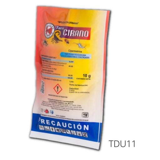 [TDU11] CIRANO 40 PH Cipermetrina 40% 10 g