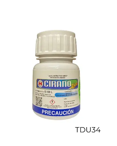 [TDU34] CIRANO PLUS Cipermetrina 20% + BP 100 ml