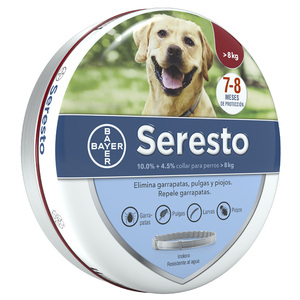 [BYP07] COLLAR ANTIPULGAS Y GARRAPATAS SERESTO GRANDE PERRO Y GATO