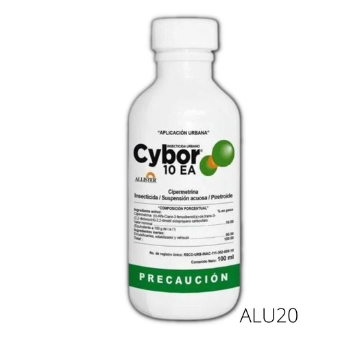 [ALU20] CYBOR 10 EA Cipermetrina 10% + BP 100 ml