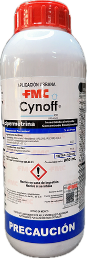 [FMU10] CYNOFF C.E Cipermetrina 21.29% 960 ml