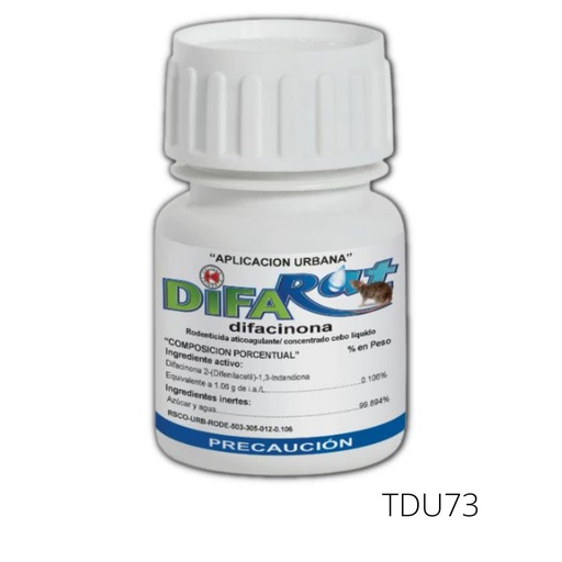 [TDU73] DIFARAT LIQUIDO Difacinona 0.106% 100 ml 