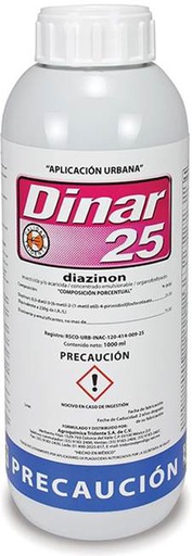 [TDU04] DINAR 25 Diazinon 25% 1 L