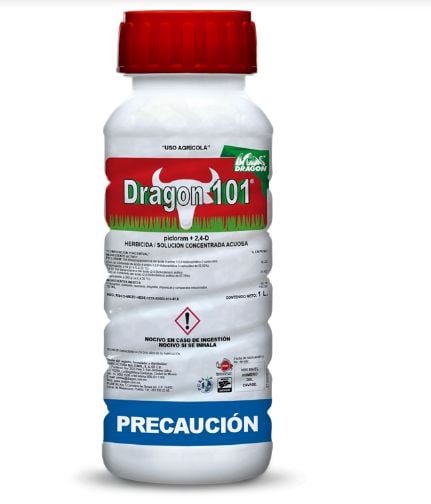 [VAG630] DRAGON 101, Picloram 10.7% 2,4-D 38% herbicida, 1 L USO AGRICOLA