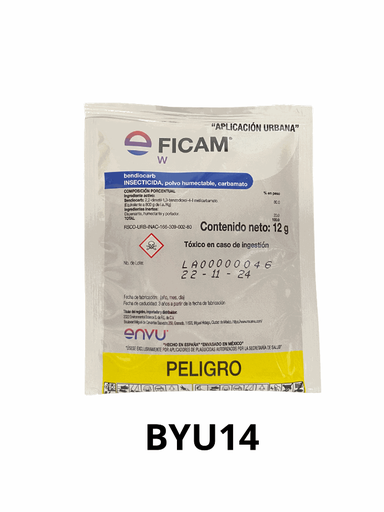 [BYU14] FICAM W Bendiocarb 80% 12 g