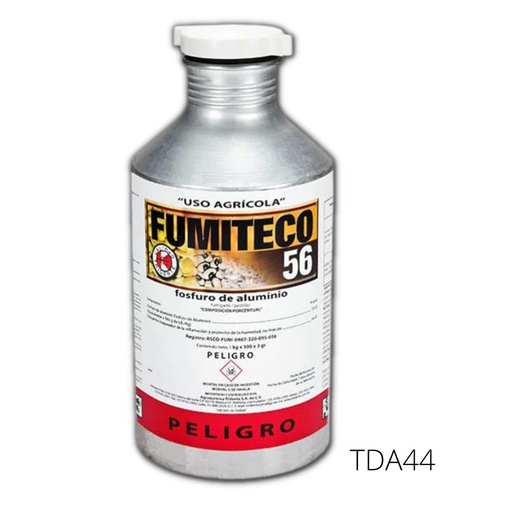 [TDA44] FUMITECO 56 Fosfuro de aluminio 56% 500 pastillas USO AGRICOLA