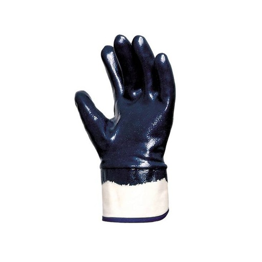 [EPR84] GUANTE DE ALGODON GRIS RECUBIERTO DE LATEX AZUL T7 3243
