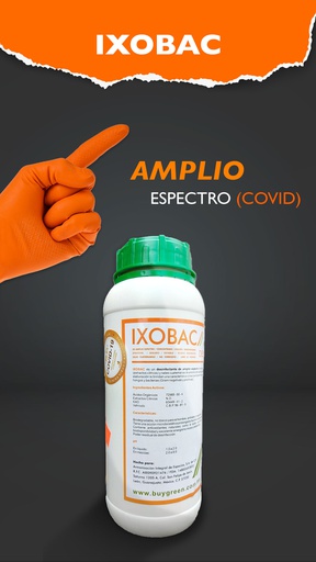 [IXO03] IXOBAC  DESINFECTANTE CONCENTRADO 1 LT