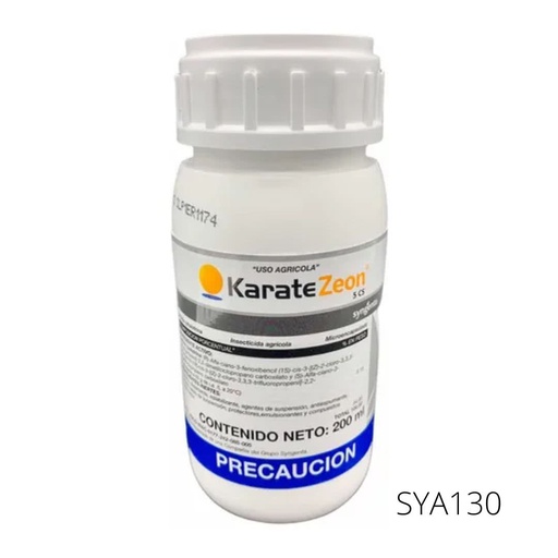 [SYA130] KARATE ZEON Lambda cyhalotrina 5% 200 ml