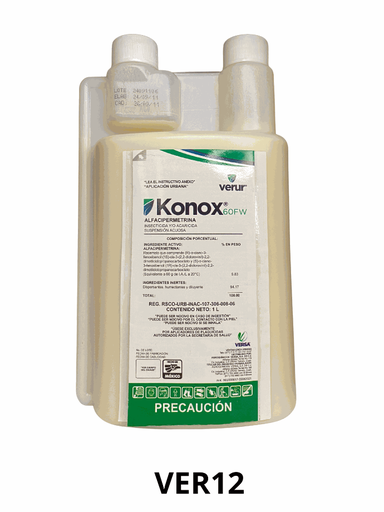[VER12] KONOX 60 FW Alfacipermetrina 5.83% 1 L.