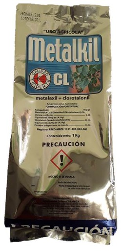 [TDA30] METALKIL CL Metalaxil 9% + Clorotalonil 72% 1 kg USO AGRICOLA