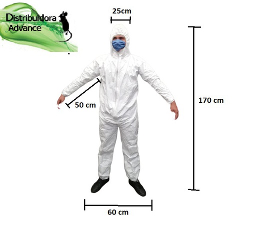 [EPR67] OVEROL NACIONAL TIPO TYVEK MEDIANO