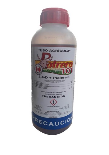 [TDA56] POTRERO 101 Picloram 5.49% + 2,4-D 20.58% 1 L USO AGRICOLA