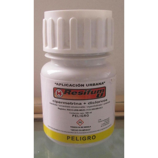 [TDU22] RESIFUM U Cipermetrina 4.50% + Diclorvos 20% 100 ml