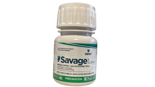 [VER47] SAVAGE 3-10 FW Imidacloprid 10.69% + Alfacipermetrina 3.26% 100 ml