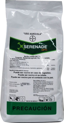 [VAG415] SERENADE OPTI Bacillus subtilis 26.2% 1 kg USO AGRICOLA