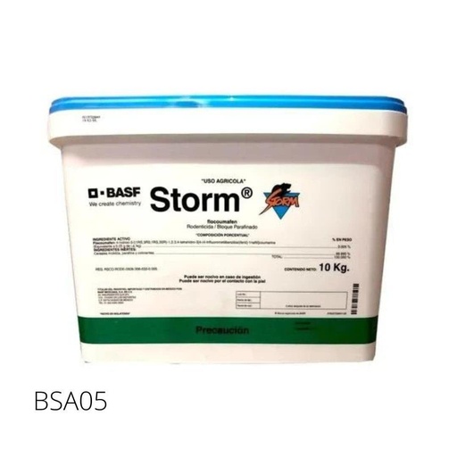 [BSA05] STORM Flocoumafen .005% 10 kg USO AGRICOLA