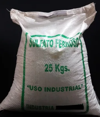 [FER22] SULFATO FERROSO SACO 25KG. USO AGRICOLA