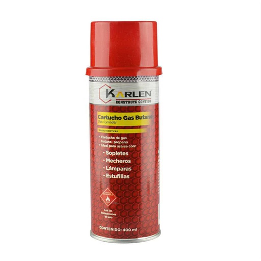 [VAU531] TANQUE DE GAS BUTANO 220 GR