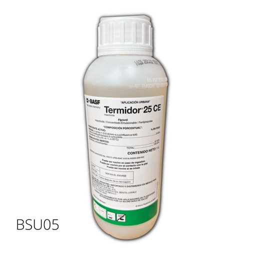 [BSU05] TERMIDOR 25 CE Fipronil 2.92% 1 L.
