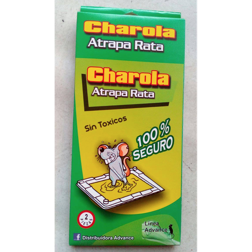 [ADV15] TRAMPA CHAROLA ATRAPA RATAS 1PAR
