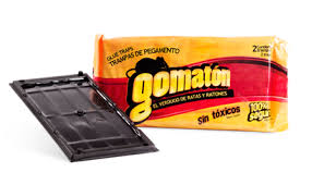 [VAU238] TRAMPA GOMATON PEGAMENTO P/RATON