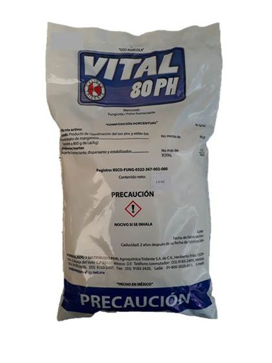 [TDA37] VITAL 80 PH Mancozeb 80% 1 kg USO AGRICOLA