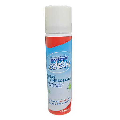 [GCD02] WIPE CLEAN SPRAY DESINFECTANTE EN AEROSOL DE 80 ML